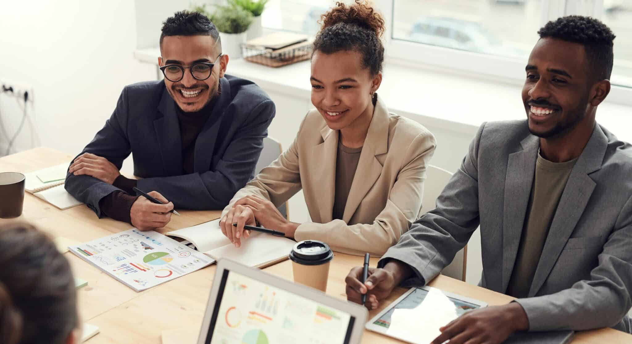 people in a meeting room